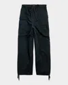 Balenciaga Ripstop Cargo Pants In 4063 Ink