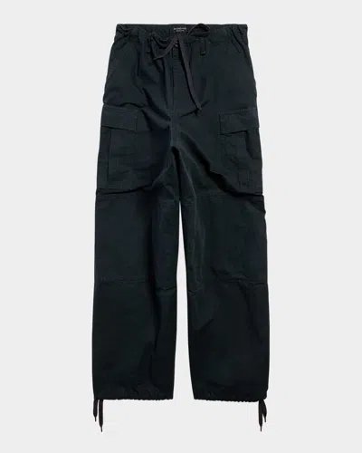 BALENCIAGA MEN'S LARGE CARGO PANTS