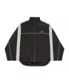 Balenciaga Technical Oversized Track Jacket In Black