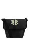 Balenciaga Black Leather Explorer Crossbody Bag