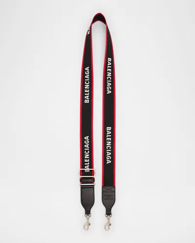 Balenciaga Men's Logo Camera Strap