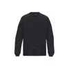 Balenciaga Men's Logo-print Long-sleeve T-shirt In White/black