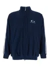 Balenciaga Loop Sports Icon Zip-up Track Jacket In Blue