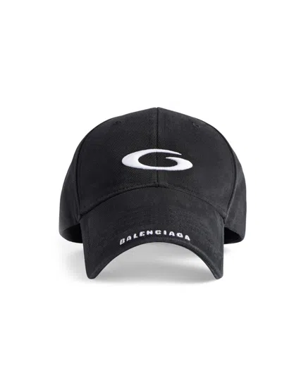 Balenciaga Men's Loop Sports Icon Cap In Black