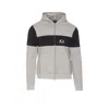 Balenciaga Jersey Hoodie Sweatshirts Grey In Gray