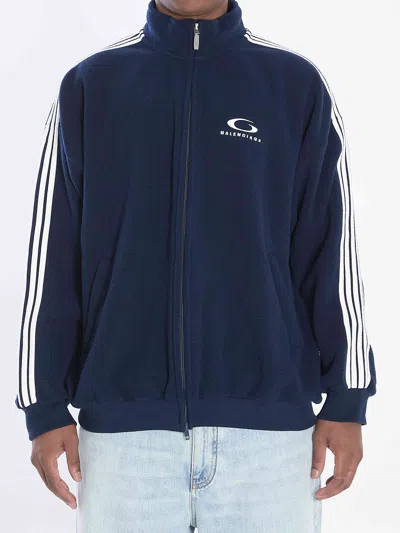 BALENCIAGA BALENCIAGA MEN LOOP SPORTS ICON ZIP-UP JACKET