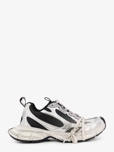 Balenciaga Multicolor Mesh And Rubber 3xl Gradient Sneakers In Gray