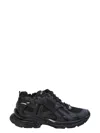 Balenciaga Men Black Mesh And Polyurethane 3xl Sneakers In Black