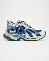 Balenciaga Runner Sneakers With Perforated Upper In Beige