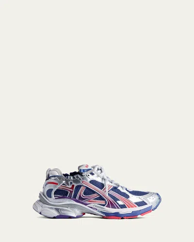 BALENCIAGA MEN'S MESH RUNNER SNEAKERS