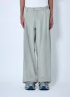 Balenciaga Men Minimal Cargo Pants In Gray