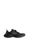 Balenciaga Monday 3b Sports Icon Leather Sneakers