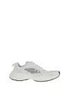 Balenciaga White Cowskin And Polyester Monday Shoe Sneakers