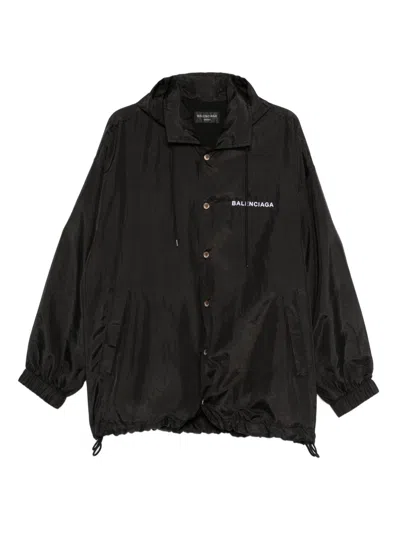 BALENCIAGA BALENCIAGA MEN NYLON JACKET WITH LOGO