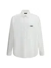 Balenciaga Relaxed Fit Shirt Button-down Collar In White