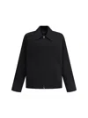 Balenciaga Oversized Collar Long Sleeves Jacket With Pockets In Black