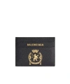 Balenciaga Passport Card Holder In Black