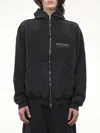 Balenciaga Large Zip-up Hoodie