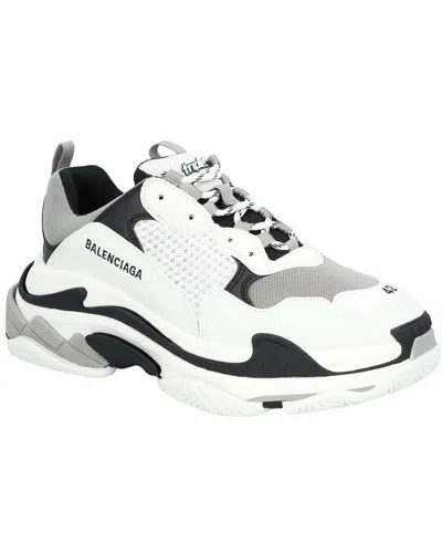 Pre-owned Balenciaga Men's Polyester Triple S Comfort Sneaker, Never Worn (authentic  Pre-loved) In Multi