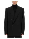 Balenciaga Men Regular Fit Jacket In Black