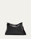 Balenciaga Men's Rodeo Leather Messenger Bag In Black