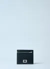 Balenciaga Men Rodeo Sqaure Folded Wallet In Black