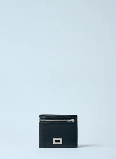 Balenciaga Men Rodeo Sqaure Folded Wallet In Black