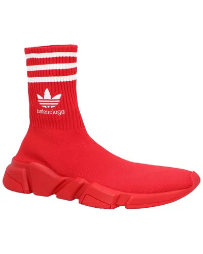 Pre-owned Balenciaga Men's Rubber X Adidas Speed Trainer (authentic Pre-loved)
