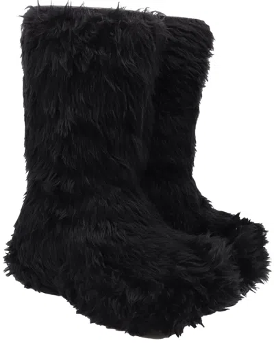 Pre-owned Balenciaga Men's Rubber X Crocs Platform Boot (authentic Pre-loved)