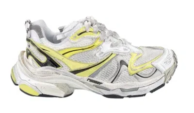 Balenciaga Comfortable And Trendy Flat Sneakers For Men In White