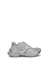 Balenciaga Men Runner 2 Low-top Nylon Sneakers In Gray