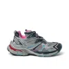Balenciaga Runner 2 Mesh And Nylon Low-top Sneakers In Gray