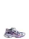 Balenciaga Runner Nylon And Mesh Sneakers