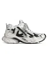 Balenciaga Men's Runner Gradient Sneakers In Multi
