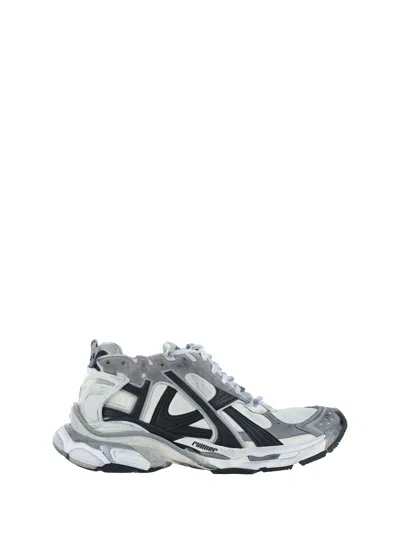 Balenciaga Dynamic Multicolor Runner Sneakers With Chunky Silhouette