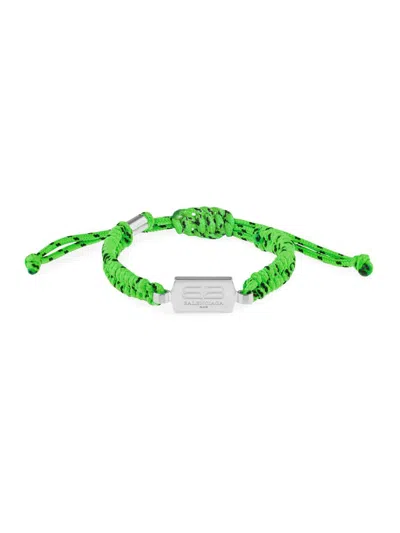 Balenciaga Saint-germain Lace Bracelet In Green