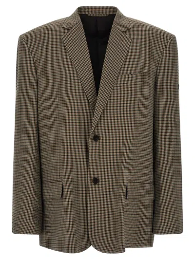 Balenciaga Sb Blazer In Green