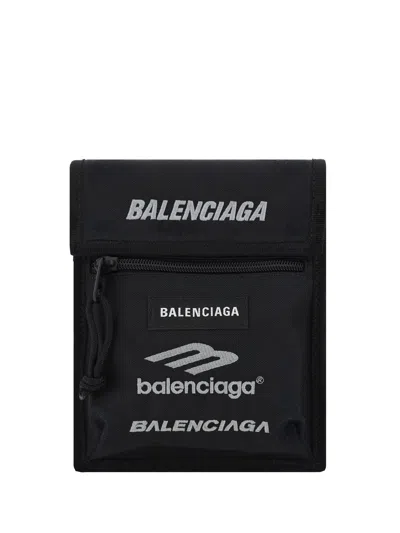 Balenciaga Men Shoulder Bag In Black