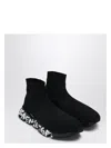 Balenciaga Speed 2.0 Lt Sock Sneaker In Black