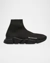 Balenciaga High-top Sneakers With Sock-like Silhouette And Chunky Sole