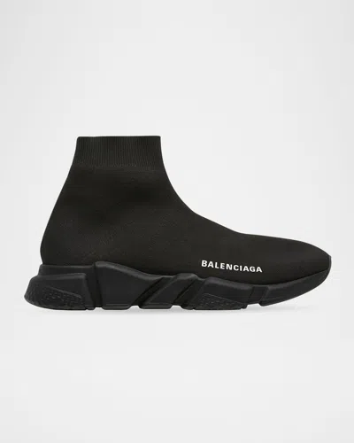 BALENCIAGA MEN'S SPEED 3D KNIT SNEAKERS