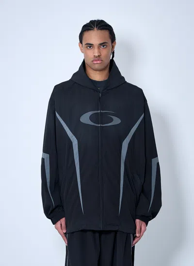 Balenciaga Men Sports Icon Track Jacket In Black | ModeSens