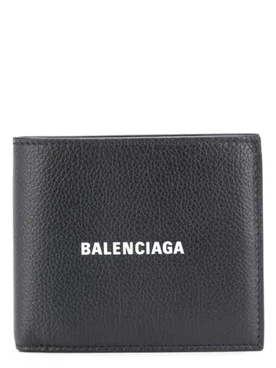 BALENCIAGA MEN'S SQUARE FOLDED WALLET