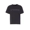 Balenciaga Men Standard Regular Fit T-shirt In Black