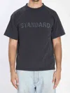 Balenciaga Standard Regular Fit T-shirt In Faded Jersey Clothing In Black