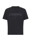 Balenciaga Standard Regular Fit T-shirt In Black Délavé In Black