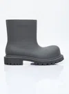 Balenciaga Men Steroid Boots In Gray