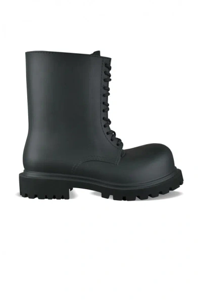 Balenciaga Men Steroid Boots In Green