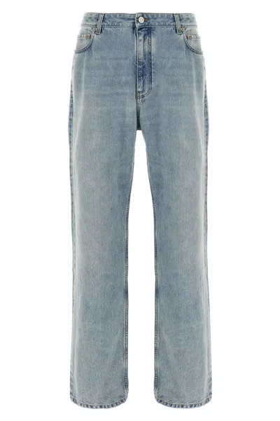 Balenciaga Men Stonewashed Jeans In Classic
