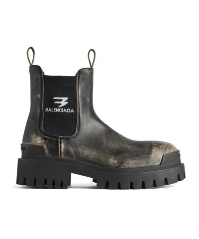 BALENCIAGA BALENCIAGA STRIKE CHELSEA BOOTS